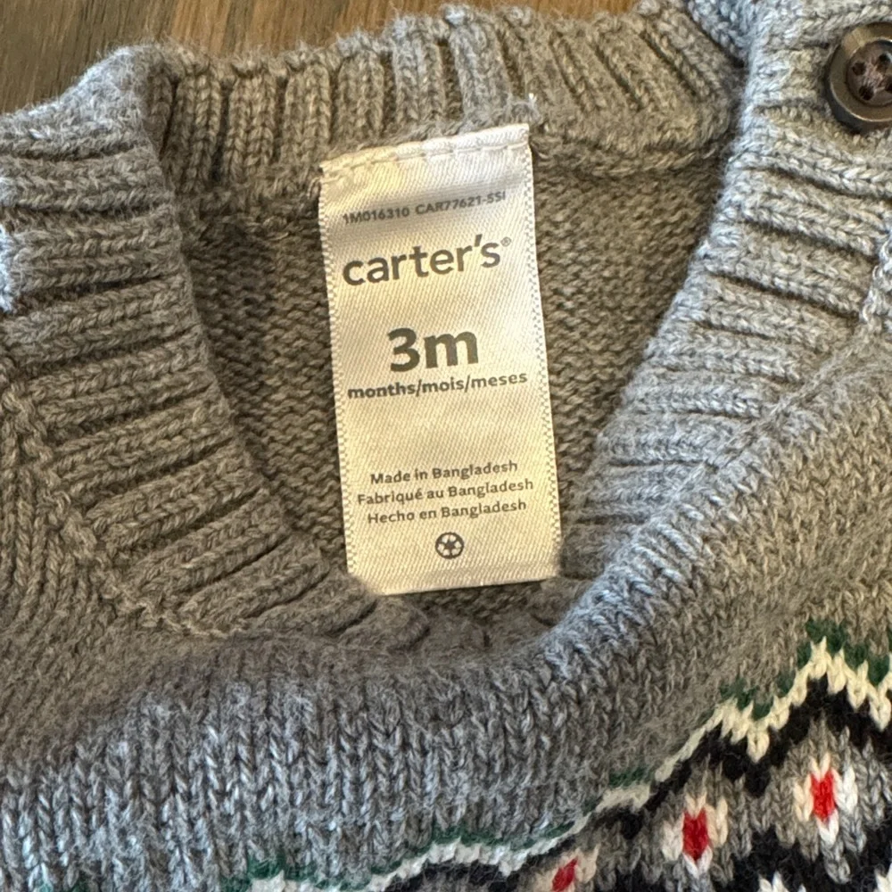 Carter’s 2-Piece Sweater & Corduroy Pant Set | 3M